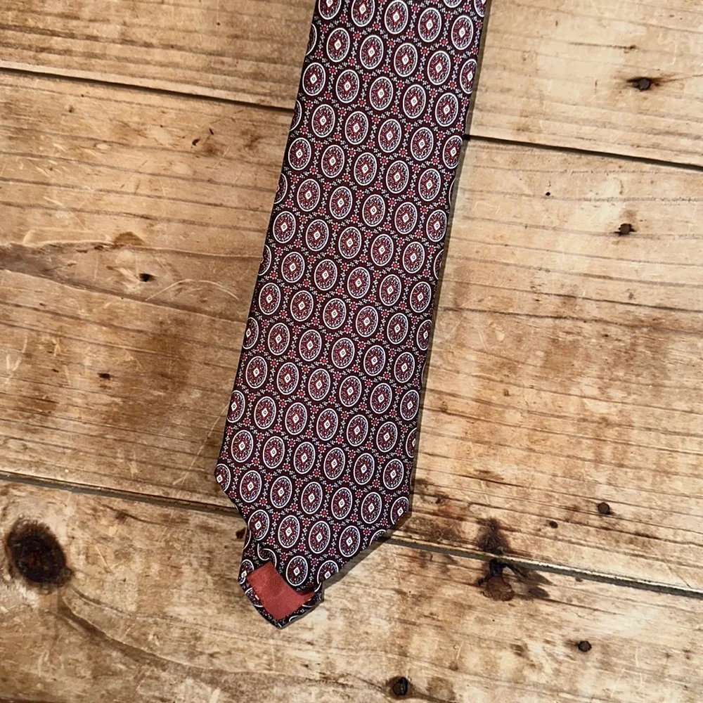 Michel 100% silk tie - Picture 2 of 4